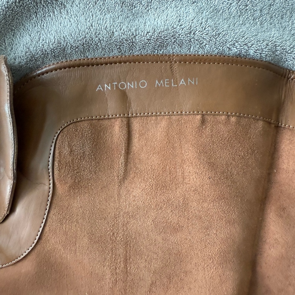 Antonio Melani NEERA Brown Leather Boots - Picture 12 of 14